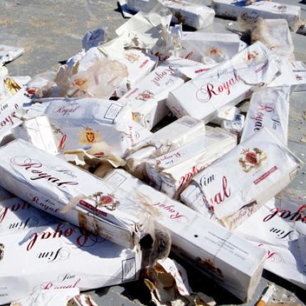  Ανθεί και στο Ηράκλειο το παράνομο εμπόριο τσιγάρων 