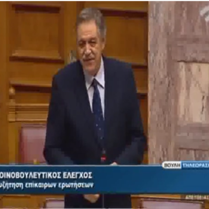 &quot;Τελικά, η Κρήτη είναι ή δεν είναι νησί;&quot; αναρωτιέται ακόμη ο Υφυπουργός Αγροτικής Ανάπτυξης