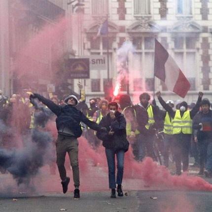 Διαδηλώσεις στη Γαλλία