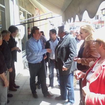 Στο Μυλοπόταμο ο Σταύρος Αρναουτάκης