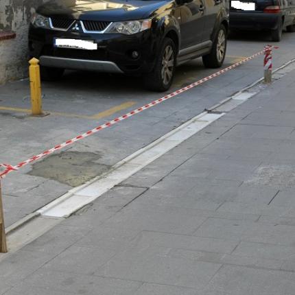 Ηράκλειο: Μετά το ρεπορτάζ ... η αποκατάσταση στην Ταξιάρχου Μαρκοπούλου (φωτο)