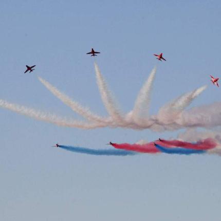 red arrows