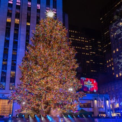  Κέντρο Ροκφέλερ χριστουγεννιάτικο δέντρο