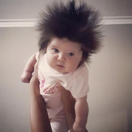 μωρό «Ραπουνζέλ»