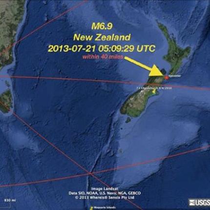 Σεισμός 6,2 βαθμών στη Νέα Ζηλανδία, χωρίς αναφορές για τραυματίες