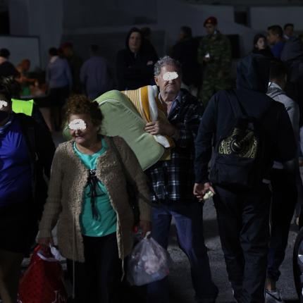 σεισμόπληκτοι στο Αρκαλοχώρι