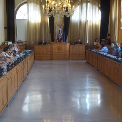 Η αντιδήμαρχος Παιδείας συναντήθηκε με τους διευθυντές Γυμνασίων και Λυκείων του Ηρακλείου