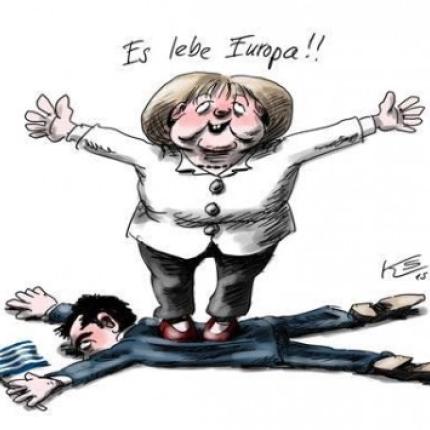 σκίτσο μέρκελ