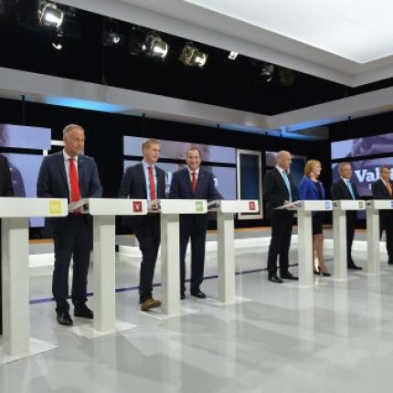 Η κεντροαριστερά προηγείται στις εκλογές στη Σουηδία