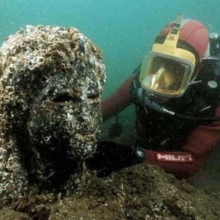 Εντυπωσιακές φωτογραφίες από την αρχαία βυθισμένη πόλη Θώνις - Ηράκλειο (φωτο)