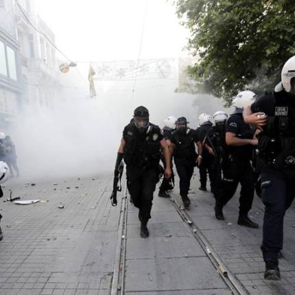 Διαδηλώσεις στην Κωνσταντινούπολη για το θάνατο των 10 εργατών