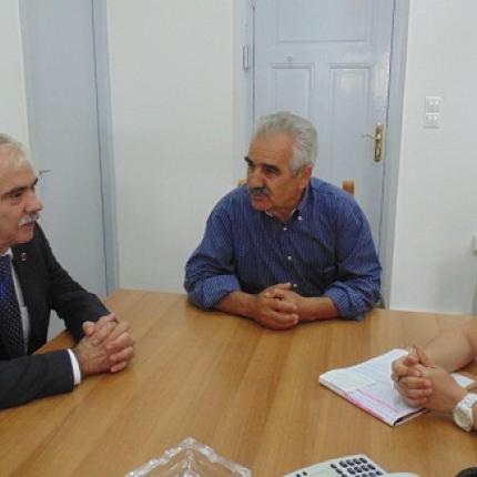 Στην Περιφέρεια ο Τούρκος δήμαρχος Kesan