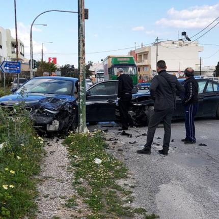 Ευτυχώς δεν τραυματίστηκε κανείς (φωτο radiolasithi)