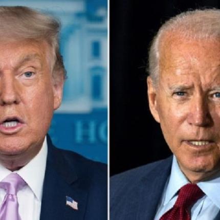 τραμπ μπάιντεν