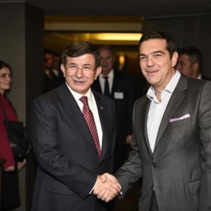 νταβουτογλου,τσιπρας