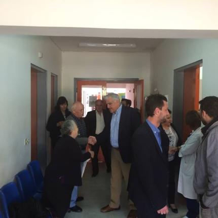 Στη Μεσαρά σήμερα ο Σεραφείμ Τσόκας