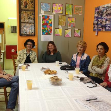 Επίσκεψη Μαρίας Τσόκα στο Σύλλογο Γονέων Κηδεμόνων και Φίλων των Ατόμων, Παιδιών και Ενηλίκων με αναπηρία “Αγάπη”