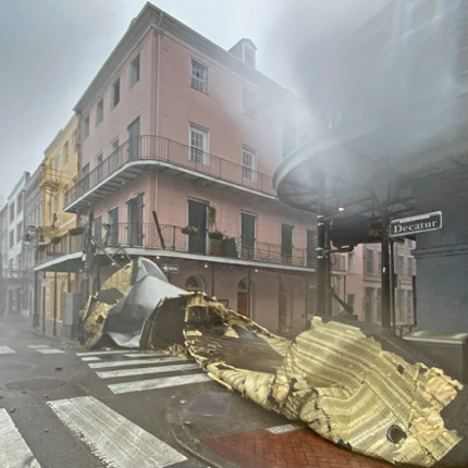 τυφώνας Αιντα - ΗΠΑ