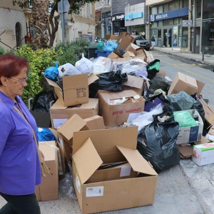 σκουπίδια ηράκλειο απεργία