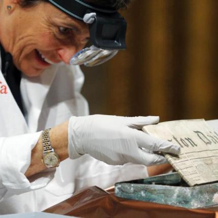 Μασαχουσέτη: Άνοιξαν «χρονοκάψουλα» 220 ετών!