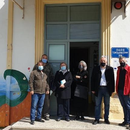 Στα σχολικά συγκροτήματα της Κοινότητας Βενεράτου οι Αντιδήμαρχοι Παιδείας και Πολιτισμού