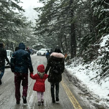 Χιόνια στην Πάρνηθα