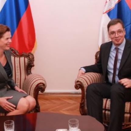  Καλύτερες από ποτέ οι διμερείς σχέσεις Σερβίας και Σλοβενίας