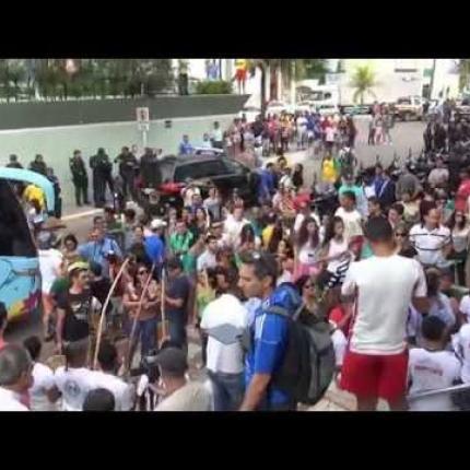 Μουντιάλ 2014: Πρώτη προπόνηση της Εθνικής στη Βραζιλία(video)