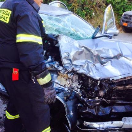 Δύο νεκροί και τρεις τραυματίες σε τροχαίο στη Χαλκιδική