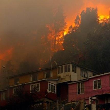 Πυρκαγιά στη Χιλή
