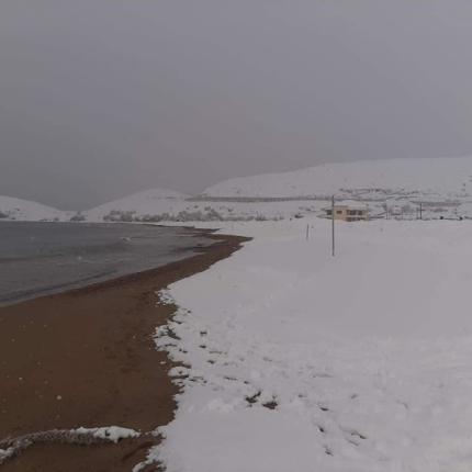 Λήμνος χιόνια