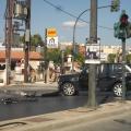 Ηράκλειο: Σφοδρή σύγκρουση οχημάτων στη λεωφόρο Καζαντζίδη (φωτογραφίες)