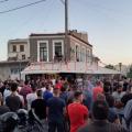 Από τη συγκέντρωση στο Τυμπάκι.