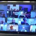 Μέσω τηλεδιάσκεψης συζητούν στο Δήμο Ηρακλείου για τον προϋπολογισμό.