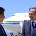 Τον Κινέζο πρόεδρο υποδέχτηκε στην Ρόδο ο Αντώνης Σαμαράς