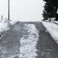 δρόμος με χιόνι