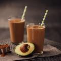 Smoothie, avocado, cacao