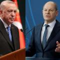 Συνομιλίες στην Τουρκία μεταξύ Ερντογάν - Όλαφ 