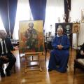 εικονα ενθρονου χριστού κυπρος