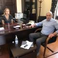 Συνάντηση Βαρδάκη - Κοζυράκη στην Αποκεντρωμένη Διοίκηση Περιφέρειας Κρήτης