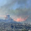 Μεγάλη κινητοποίηση του Δήμου Μαλεβιζίου για τη φωτιά στην Κέρη