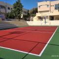 Ολοκληρώθηκαν οι εργασίες αποκατάστασης του γηπέδου μπάσκετ - βόλεϊ του 11ου ΓΕΛ Ηρακλείου