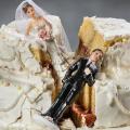 γάμος,χωρισμός, τούρτα γάμου