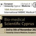 10ο Διεθνές  Βίο-Ιατρικό Συνέδριο  της Ιατρικής Σχολής του Ευρωπαϊκού Πανεπιστημίου Κύπρου 