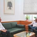 Συνάντηση Περιφερειάρχη Κρήτης με τον Δήμαρχο Αγίου Νικολάου