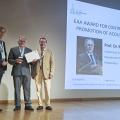 Απονομή του Βραβείου της European Acoustics Association (ΕΑΑ)  στον Καθηγητή Μιχαήλ Ταρουδάκη