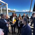 Στην Αγία Πελαγία ο Δήμαρχος Μαλεβιζίου Μεν. Μποκέας
