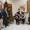 Κάλαντα στον Περιφερειάρχη από το παιδικό Τμήμα του Συλλόγου Μακεδόνων Κρήτης