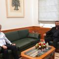 Συνάντηση Περιφερειάρχη Κρήτης με τον Δήμαρχο Γόρτυνας