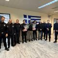 Επίσκεψη για ευχές στις αστυνομικές Υπηρεσίες του Νομού Ηρακλείου